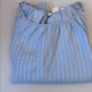 Baby blue blouse ! Light and airy and so pretty !